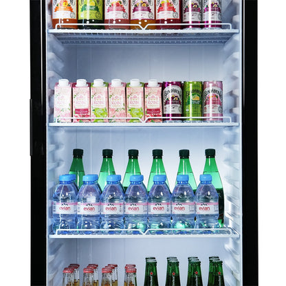 Thermaster Upright Glass Door Beverage Fridge - SDC-178B Thermaster