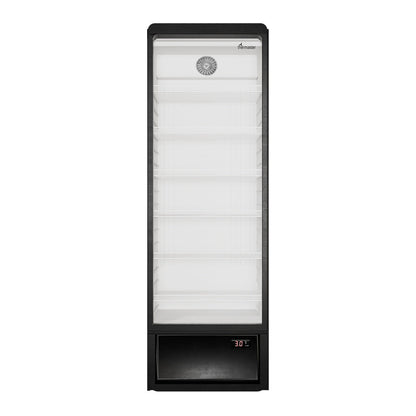 Thermaster Upright Glass Door Beverage Fridge - SDC-258B Thermaster
