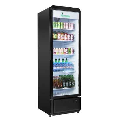 Thermaster Upright Glass Door Beverage Fridge - SDC-343B Thermaster