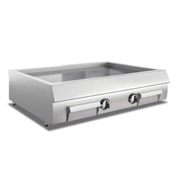 Baron SDFT12ELC ROYAL LINE ELECTRIC FRY TOP WITH SMOOTH CHROME PLATE Baron
