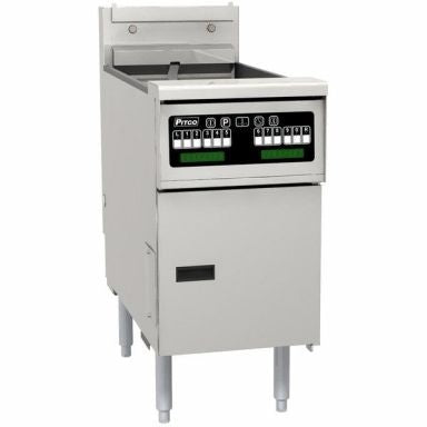 Pitco Solstice Fryers SE14T-C-FR Computer Control and Filter Ready Mattys