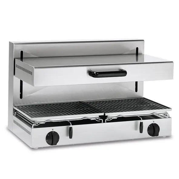 Baron SE80/0 ADJUSTABLE HEIGHT ELECTRIC SALAMANDER GRILL WITH 800 X 350 MM COOKING SURFACE Mattys