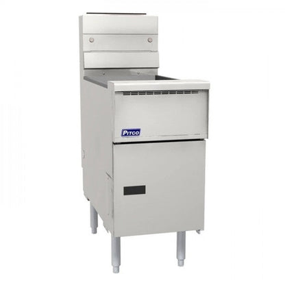 Pitco SG14RS-FR Single Gas Fryer Bank w/ Filter Ready Mattys