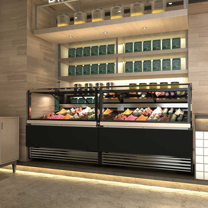 Bonvue  Gelato / Ice Cream Display Showcase - SGD-12B Bonvue