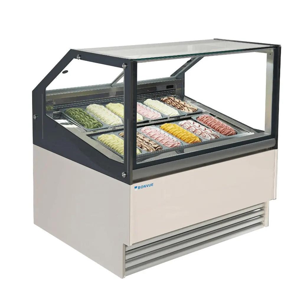 F.E.D Bonvue-SGD-12- Gelato / Ice Cream Display Showcase Mattys