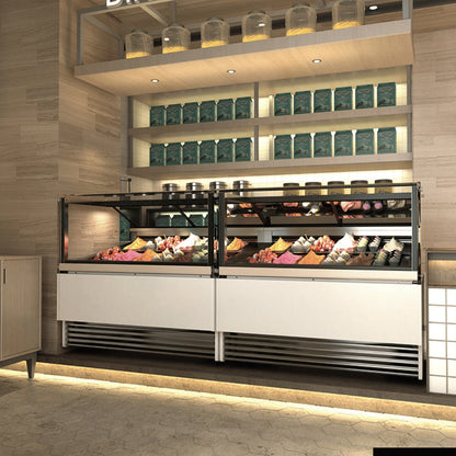Gelato Display F.E.D Bonvue-SGD-18- Gelato / Ice Cream Display Showcase - SGD-18 Mattys