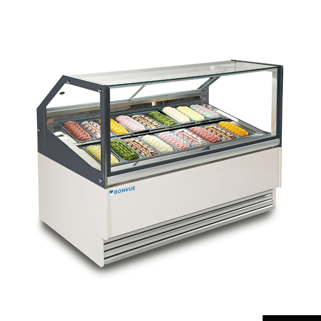 Gelato Display F.E.D Bonvue-SGD-18- Gelato / Ice Cream Display Showcase - SGD-18 Mattys