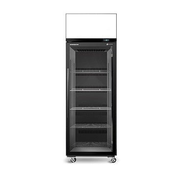 SKT650N-AC 1 Glass Door Display or Storage Fridge, Lit Sign Mattys