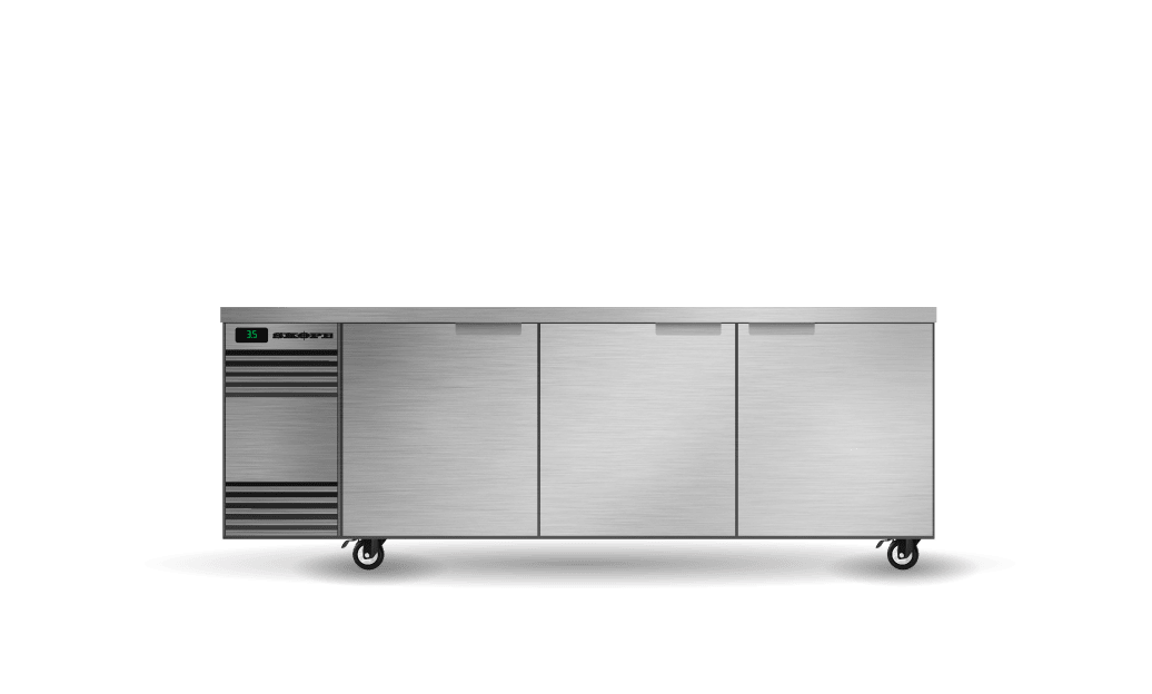SKOPE | BackBar 3 Solid Swing Door SlimLine Fridge | SL.3.SSW SKOPE