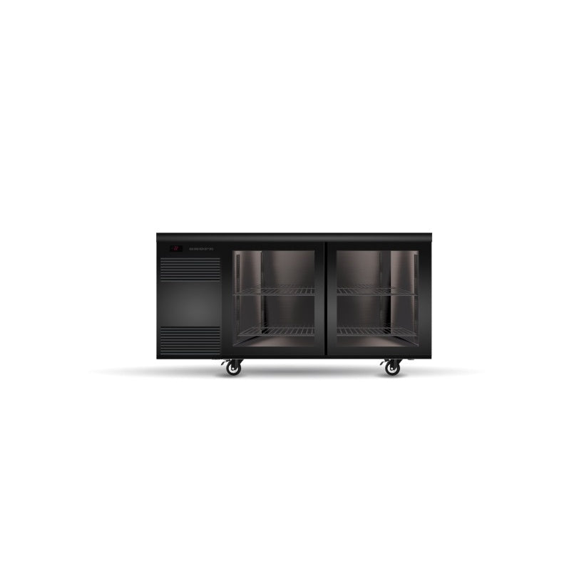 Skope BackBar N 2 Glass Sliding Door SlimLine Fridge Remote Mattys