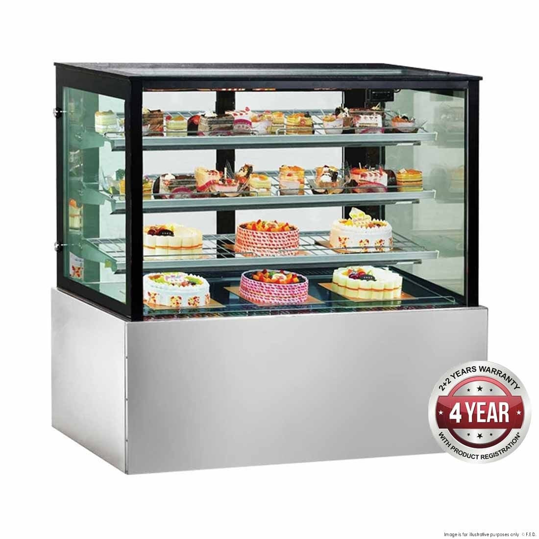 F.E.D. Bonvue SL830V Chilled Food Display - 900mm Mattys