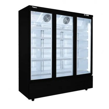 Exquisite SMC1600 Three Glass Door Upright Display Refrigerators Mattys