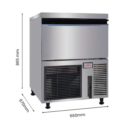 Blizzard Premium Under-Counter Ice Maker Large Cube Ice – SN-200P Blizzard Icemakers