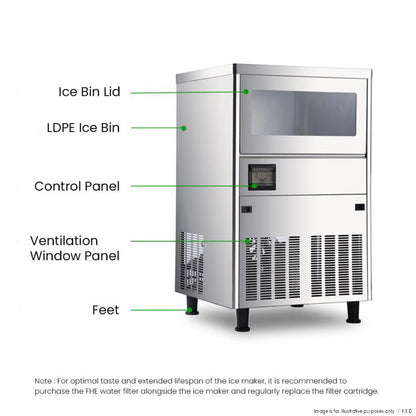 Blizzard Professional Ice Maker - SN-80C Blizzard Icemakers