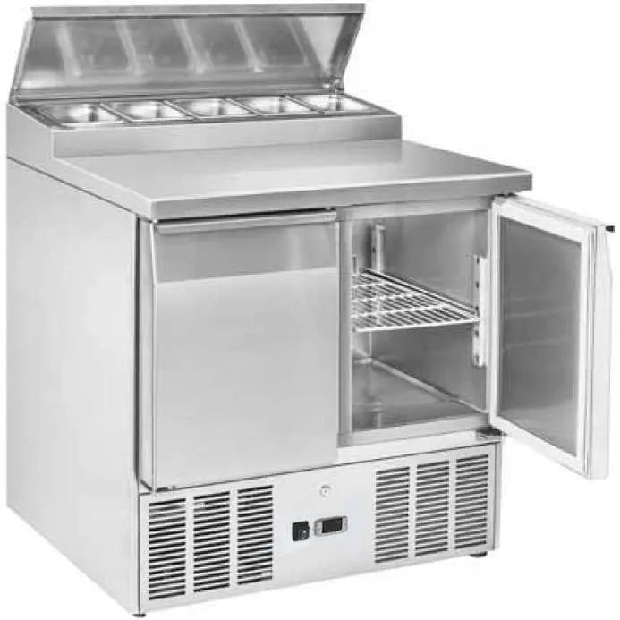 Saltas 2 DOOR SANDWICH PREP FRIDGE Mattys