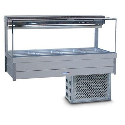 Roband SRX24RD Square Glass Cold Food Bar Mattys