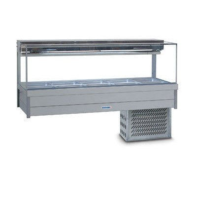 Roband SRX26RD Square Glass Cold Food Bar Mattys