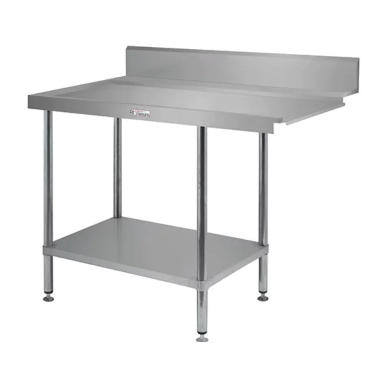 Simply Stainless SS07.7.1500L Left Hand Dishwasher Outlet Bench (700 Series) - 1500mm Mattys