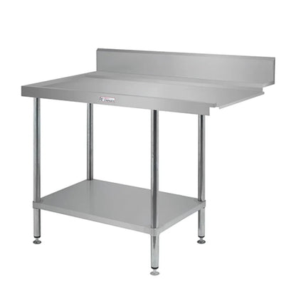 Simply Stainless SS07.7.1800L Left Hand Dishwasher Outlet Bench (700 Series) - 1800mm Mattys