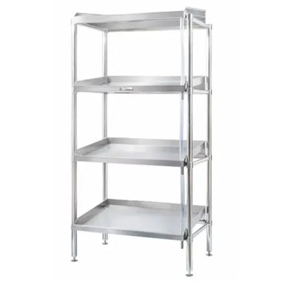 Simply Stainless SS17.DF.1200 Adjustable Sloped Defrost 4 Tier Shelving - 1200mm Simply Stainless