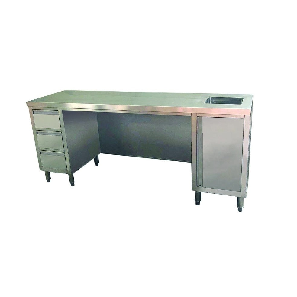 F.E.D. Modular Systems SS6-2100R-H Multipurpose Utility Bench with Sink Mattys