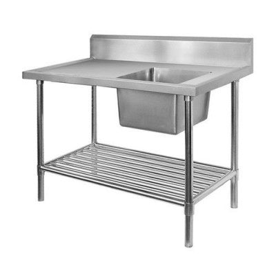 F.E.D. Modular systems SSB6-1500R/A Single Right Sink Bench & Pot Undershelf Mattys