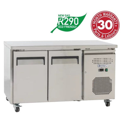 EXQUISITE SSF260H Snack Size Under Bench Freezer - Solid Doors Mattys
