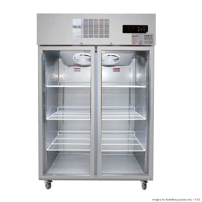 F.E.D. Temperate Thermaster Double Door Display Freezer - SUFG1000 Mattys