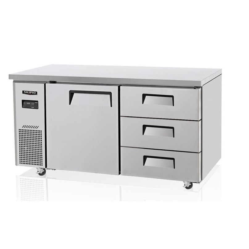 Skipio SUR15-3D-3 Undercounter 3 Drawer Fridge 395L Mattys