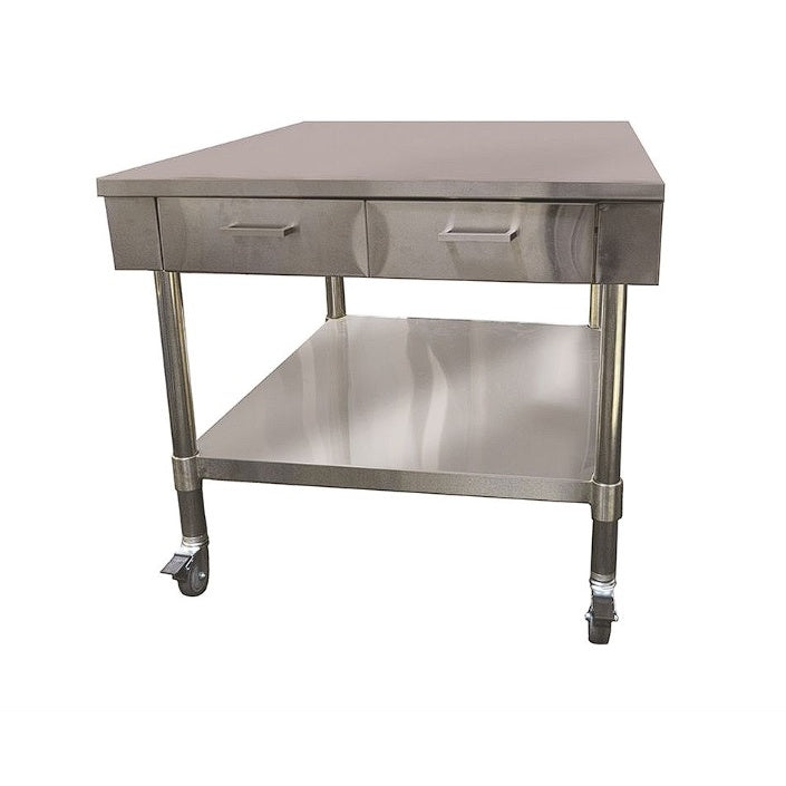 F.E.D. Modular Systems SWBD8-2 Work Bench with 2 Drawers and Under Shelf Mattys