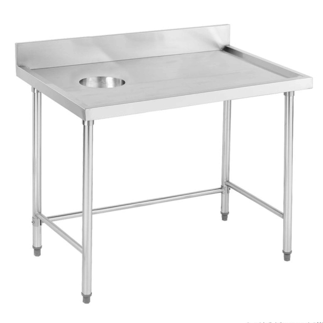 Modular System High Quality Stainless Steel Bench with splashback  SWCB-7-1200L Modular Systems