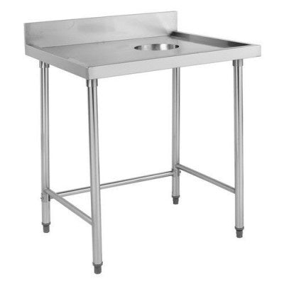 Benches F.E.D. Modular Systems Stainless Steel Waste Collector Bench - SWCB-7-1200 Mattys