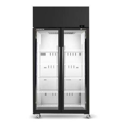 SKOPE | ActiveCore SKT 2 Door Upright Display or Storage Fridge | SKT1000N-A SKOPE