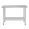 Shelving Vogue Stainless Steel Prep Table 1200mm - T376 Vogue