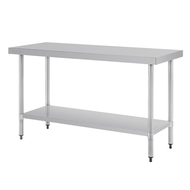 Shelving Vogue Stainless Steel Prep Table 1500mm - T377 Vogue