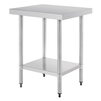 Shelving Vogue Stainless Steel Prep Table 600mm - T389 Vogue