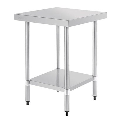 Shelving Vogue Stainless Steel Prep Table 600mm - T389 Vogue