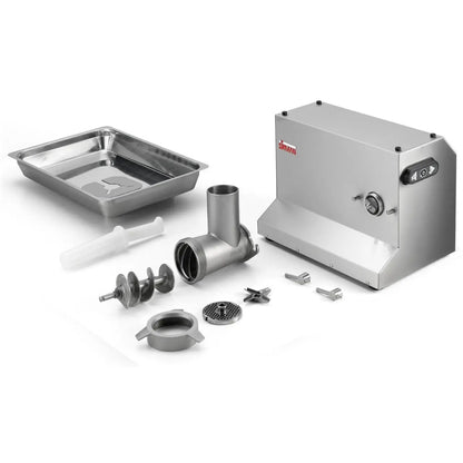 Sirman TC 32 Colorado Heavy Duty Single Phase Meat Mincer, With Compatibility For Format M Hamburger Mould Mattys