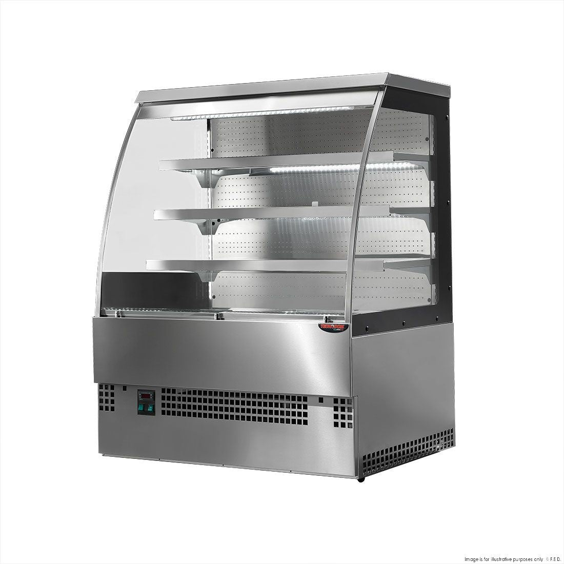 Cold Food Displays F.E.D. TECNODOM BY FHE EVO Self-serve Display - TDEVO-120S F.E.D