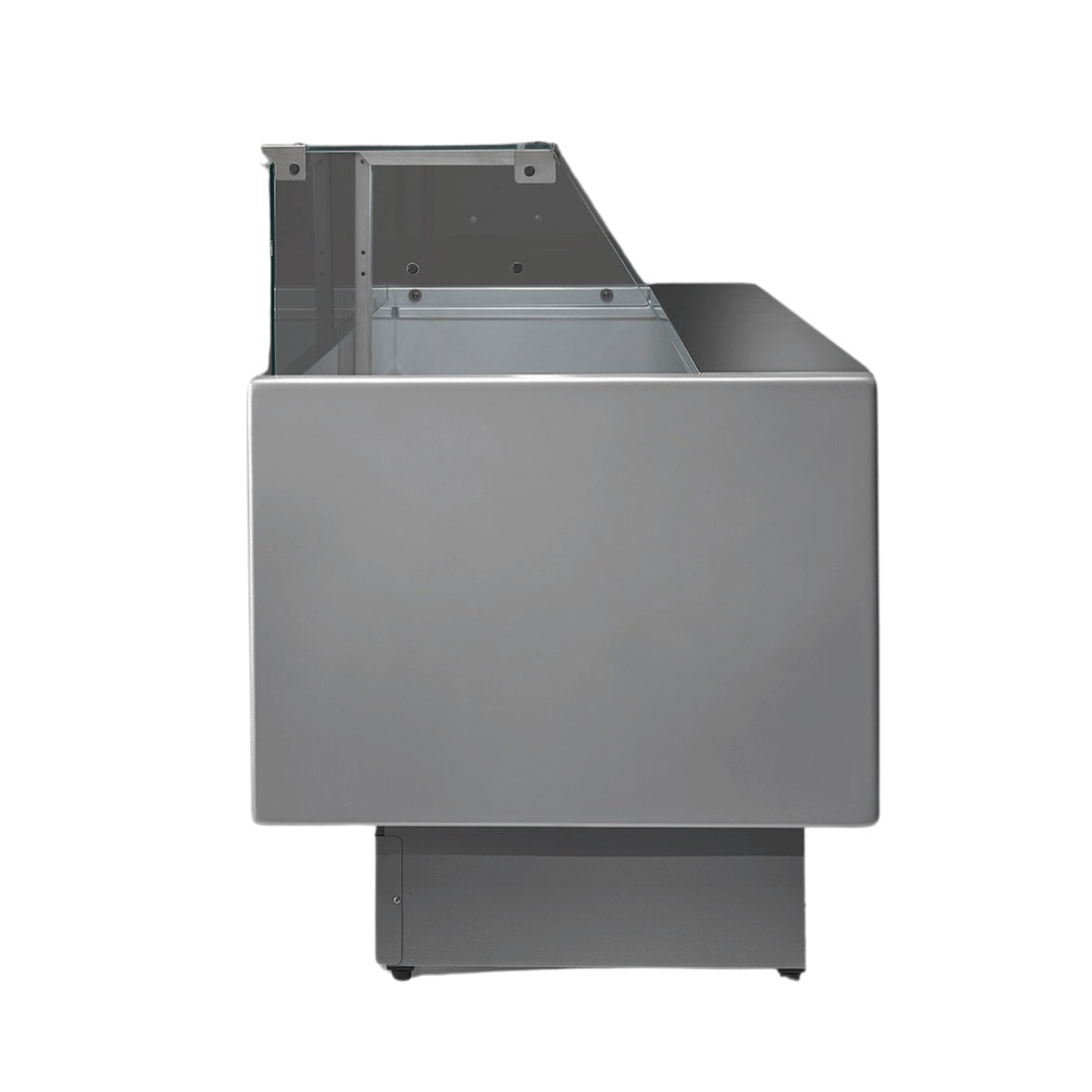 Tecnodom Serie MR9.5 2000mm Wide Deli Display with Storage and Castors - TDMR-0920 Tecnodom