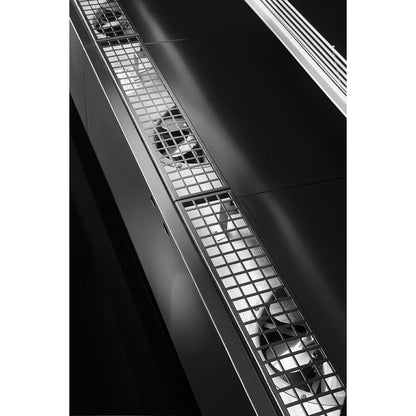 Tecondom Stromboli Supermarket Remote Display with Night Blind TDST90-CA-125B Tecnodom