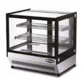 Atosa TF160L Square Glass Countertop Cake Showcase - 160 Litre Mattys