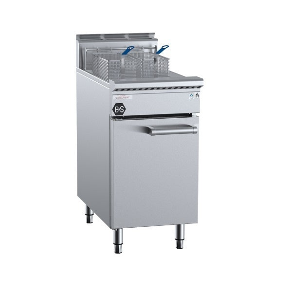 B+S Black TF-451 Gas Single Pan Turbo Fryer Mattys