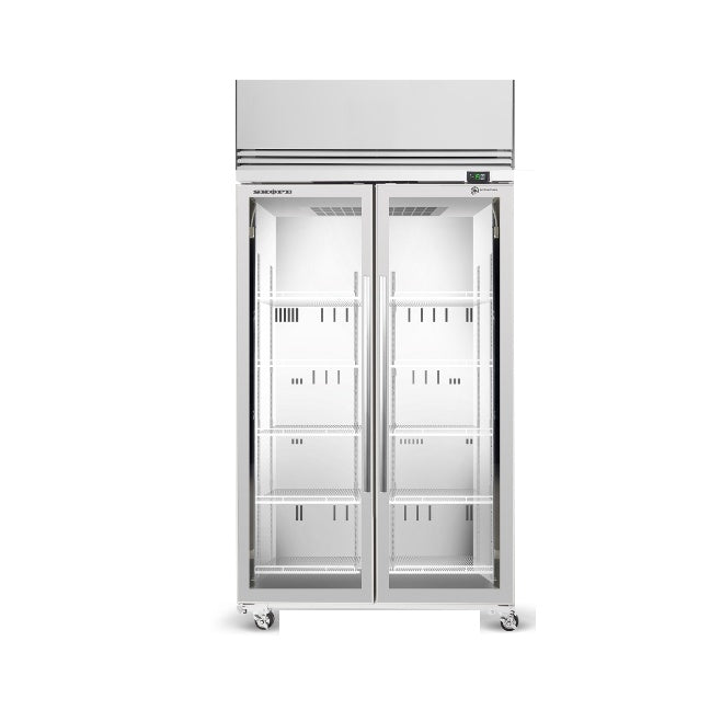 Skope TMF1000N-A 2 Glass Door Upright Display or Storage Freezer Mattys