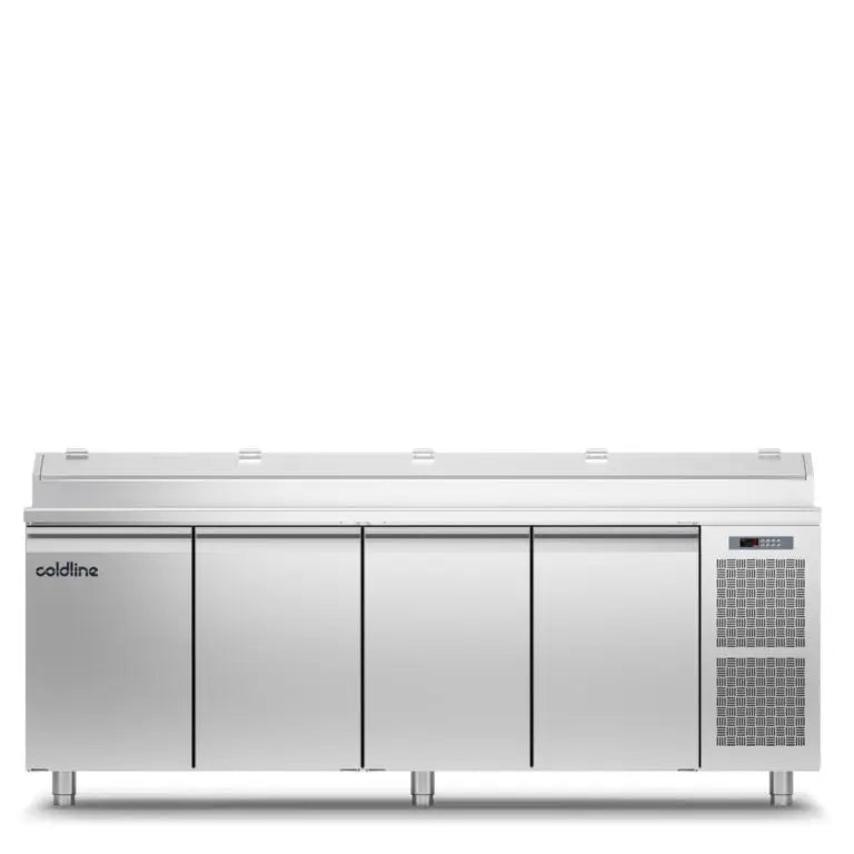 Coldline TV21/1M-1/3 - 4 Doors Prep Bench - 700mm Mattys