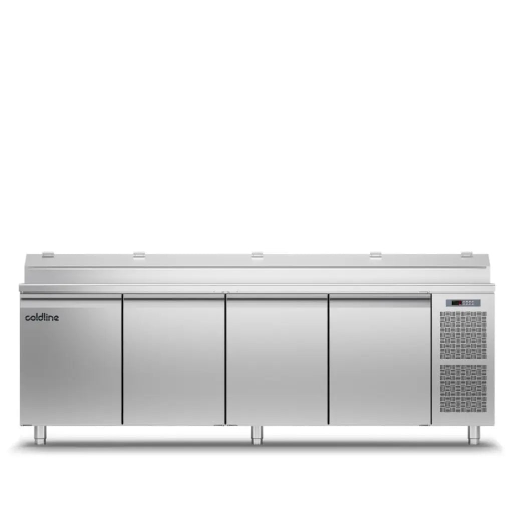 Coldline 4 Doors Prep Bench - 800mm - TV21/1MZ-1/3 Mattys