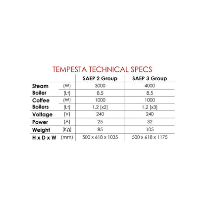 Benchtop Imp -Tempesta 3GR Mattys