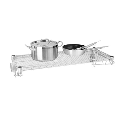 Stainless Steel & Shelving Vogue Steel Wire Wall Shelf 910mm - U201 Vogue
