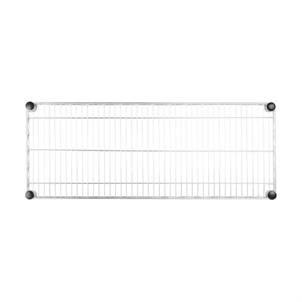 Stainless Steel & Shelving Vogue Steel Wire Wall Shelf 910mm - U201 Vogue