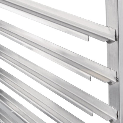 Stainless Steel & Shelving Vogue Gastronorm Racking Trolley 20 Level - U376 Vogue